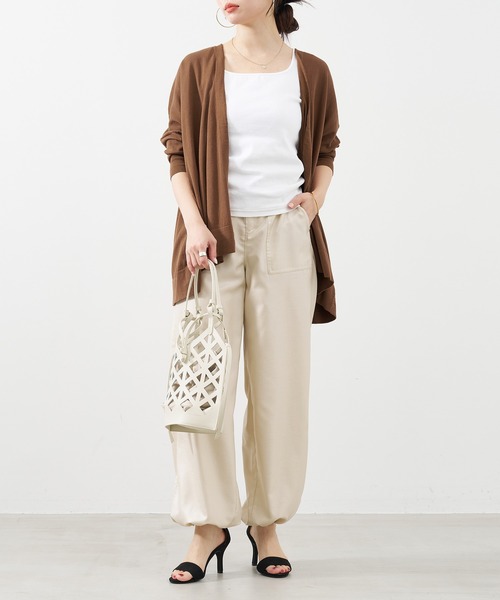 【セール/20%OFF】MICA&DEAL マイカアンドディール ハイツイストVネックカーディガン コットン ワイド 0125208157 レディース【SALE】【返品・交換不可】 セール/20%OFF】MICA&DEAL マイカアンドディール ハイツイストV