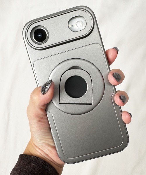 Fun & Daily（ファンアンドデイリー）の「F&D : カメラカバー＆リング付き iPhoneケース/ iPhone14 /iPhone15 / iPhone16/ iPhone17 / Pro/ Plus / ProMax（スマホケース/カバー・メンズ・ブラック/シルバー・iPhone 16/iPhone 15 Pro/iPhone 15/iPhone 14/iPhone 16 Pro Max/iPhone 16 Pro/iPhone 16 Plus/iPhone 17/iPhone 17 Pro/iPhone Air）」の8枚目の写真