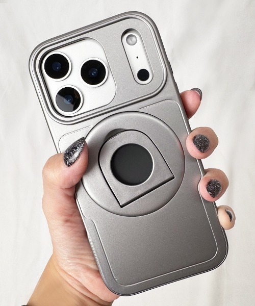 Fun & Daily（ファンアンドデイリー）の「F&D : カメラカバー＆リング付き iPhoneケース/ iPhone14 /iPhone15 / iPhone16/ iPhone17 / Pro/ Plus / ProMax（スマホケース/カバー・メンズ・ブラック/シルバー・iPhone 16/iPhone 15 Pro/iPhone 15/iPhone 14/iPhone 16 Pro Max/iPhone 16 Pro/iPhone 16 Plus/iPhone 17/iPhone 17 Pro/iPhone Air）」の9枚目の写真