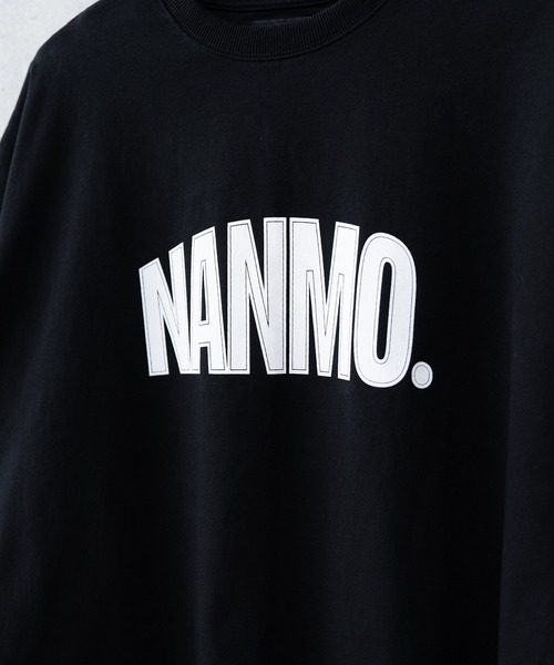 Nanmo.(ナンモ)の「Nanmo.Logo T-shirt / ロゴグラフィックTシャツ(Tシャツ/カットソー・メンズ・ホワイト/ブラック・MEDIUM/LARGE)」の12枚目の写真