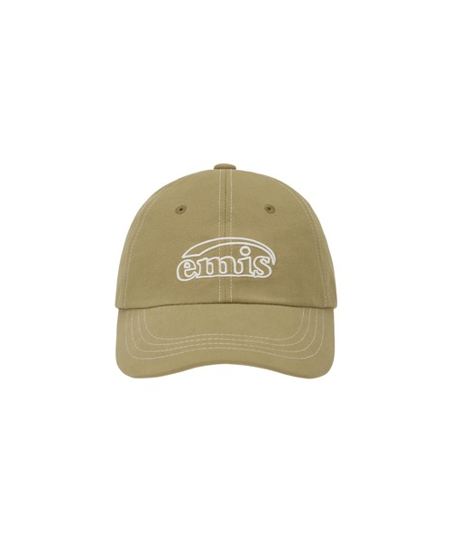 [emis] STRIPE BALL CAP ★大人気★ WAPPEN BALL CAP-BLACK | Chuck's TOKYO Boutique