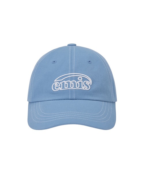 キャップ EMIS APPLIQUE BALL CAPLIGHT BLUE m1037_1334703 APPLIQUE BALL CAP-BLUE - EMIS