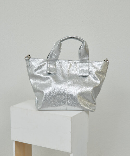 GALLARDAGALANTE（ガリャルダガランテ）の「【2.718】パテントMIDIトート（トートバッグ・レディース・ブラック/シルバー・FREE）」の5枚目の写真