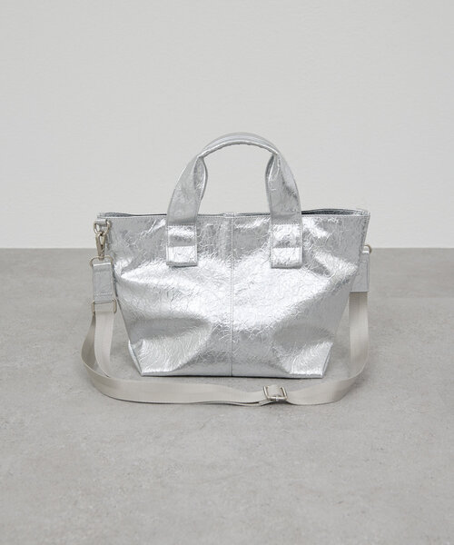 GALLARDAGALANTE（ガリャルダガランテ）の「【2.718】パテントMIDIトート（トートバッグ・レディース・ブラック/シルバー・FREE）」の15枚目の写真