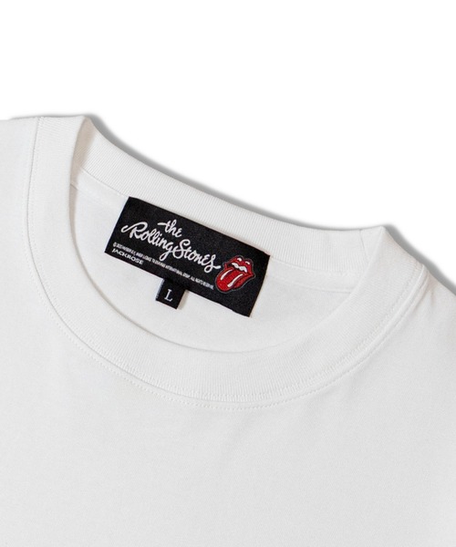 JACKROSE（ジャックローズ）の「B-TRS-Lips&Tongue　アニマル/SSTEE（Tシャツ/カットソー・メンズ・ホワイト/チャコール・M/L）」の7枚目の写真