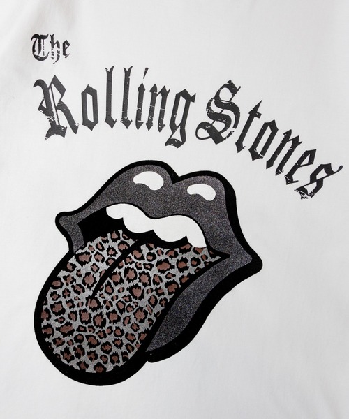 JACKROSE（ジャックローズ）の「B-TRS-Lips&Tongue　アニマル/SSTEE（Tシャツ/カットソー・メンズ・ホワイト/チャコール・M/L）」の8枚目の写真