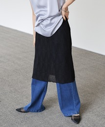 select MOCA Et | 【Et】シアーレイヤードニットスカート(スカート)