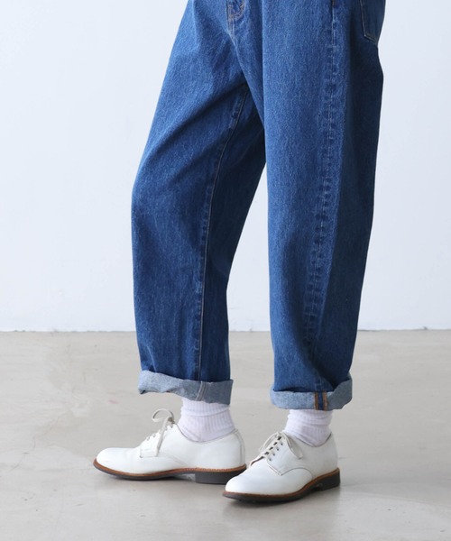 Kelen(ケレン)の「「KELEN / ケレン」ワイドストレートデニム(その他パンツ・レディース・ブルー/ワンウォッシュ・S/M)」の7枚目の写真
