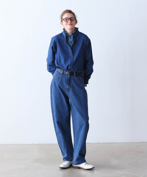 Kelen(ケレン)の「「KELEN / ケレン」ワイドストレートデニム(その他パンツ・レディース・ブルー/ワンウォッシュ・S/M)」の8枚目の写真