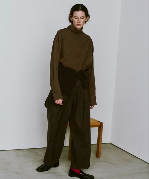 Peachskin Turtle Blouse（Tシャツ/カットソー）｜TODAYFUL（トゥデイ