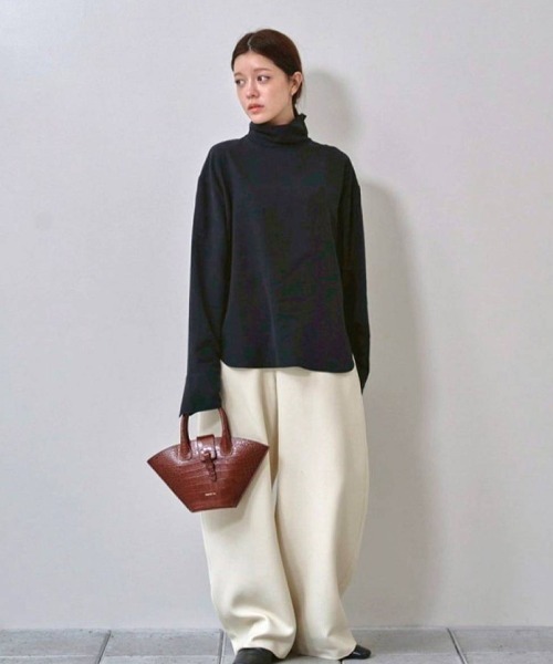 Peachskin Turtle Blouse（Tシャツ/カットソー）｜TODAYFUL（トゥデイ