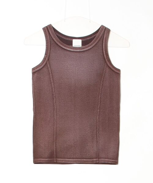 ROSE BUD(ローズバッド)の「BASIC TANKTOP(タンクトップ・レディース・ブラック/ベージュ/ホワイト/バーガンディー/ブラウン・ONE SIZE)」の3枚目の写真