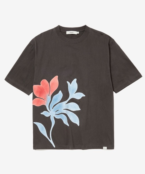 rehacer(レアセル)の「rehacer : Petal Haze Relax Fit T-shirt / ペタルヘイズ リラックス フィットTシャツ(Tシャツ/カットソー・メンズ・ブルー/ホワイト/スミクロ・LARGE/X-LARGE/SMALL/MEDIUM)」の5枚目の写真