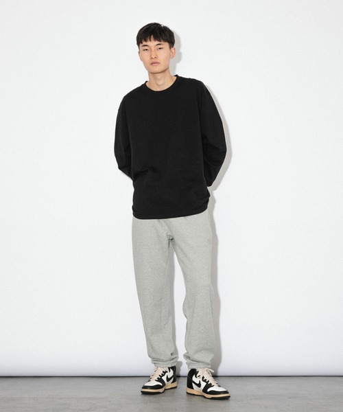 Knuu(ヌウ)の「9.5oz Heavy Long Sleeve T-Shirt(Tシャツ/カットソー・メンズ・ブラック/ホワイト/ネイビー/ブラウン/ダークネイビー・SMALL/X-SMALL/XX-LARGE/X-LARGE/LARGE/MEDIUM)」の6枚目の写真