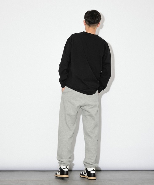 Knuu(ヌウ)の「9.5oz Heavy Long Sleeve T-Shirt(Tシャツ/カットソー・メンズ・ブラック/ホワイト/ネイビー/ブラウン/ダークネイビー・SMALL/X-SMALL/XX-LARGE/X-LARGE/LARGE/MEDIUM)」の8枚目の写真