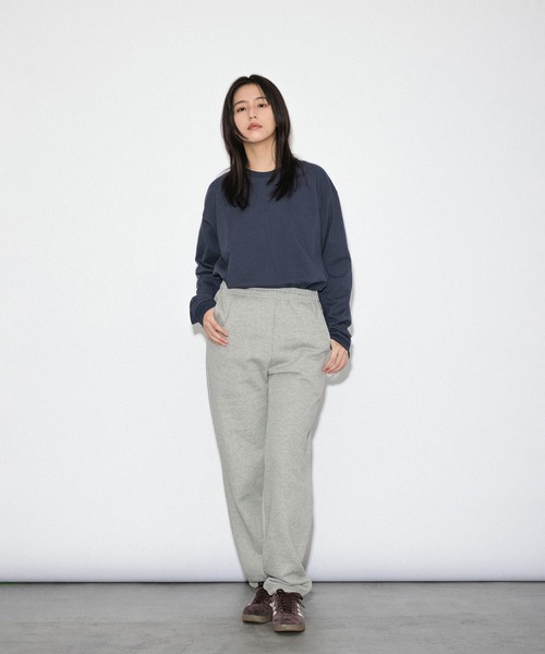 Knuu(ヌウ)の「9.5oz Heavy Long Sleeve T-Shirt(Tシャツ/カットソー・メンズ・ブラック/ホワイト/ネイビー/ブラウン/ダークネイビー・SMALL/X-SMALL/XX-LARGE/X-LARGE/LARGE/MEDIUM)」の14枚目の写真