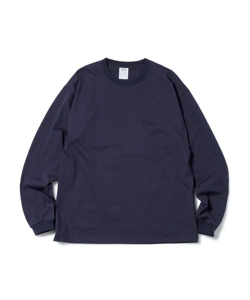 Knuu(ヌウ)の「9.5oz Heavy Long Sleeve T-Shirt(Tシャツ/カットソー・メンズ・ブラック/ホワイト/ネイビー/ブラウン/ダークネイビー・SMALL/X-SMALL/XX-LARGE/X-LARGE/LARGE/MEDIUM)」の17枚目の写真