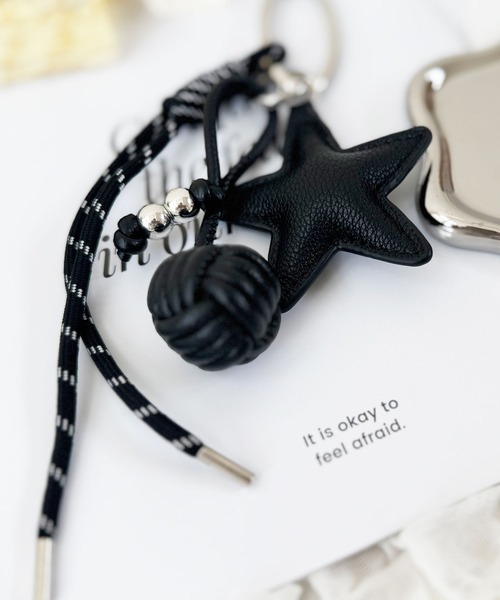 NOLITA LABORATORY(ノリータラボラトリー)の「【 NOLITA / ノリータ 】 星 チャーム ロープストラップ バッグチャーム(チャーム・レディース・ブラック/シルバー/ゴールド・FREE)」の7枚目の写真