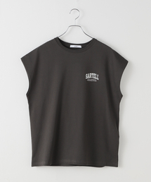 フレンチスリーブロゴTシャツ