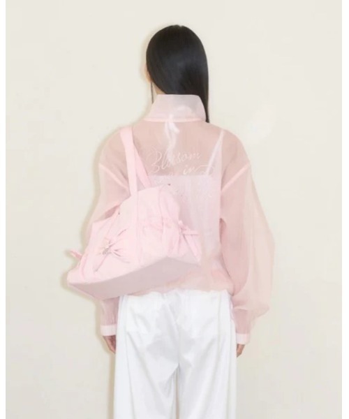 ショルダーバッグ・ポシェット ILLIGO Bow Forty Duffle Bag White ILLIGO] Bow Forty Duffle Bag (ILLIGO/ショルダーバッグ