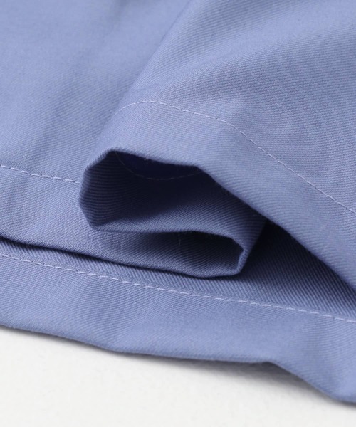 SENSE OF PLACE by URBAN RESEARCH（センスオブプレイスバイアーバンリサーチ）の「バイカラーオープンカラーショートスリーブシャツ（シャツ/ブラウス・メンズ・ブラウン/ライトブルー/チャコールグレー・MEDIUM/LARGE）」の8枚目の写真