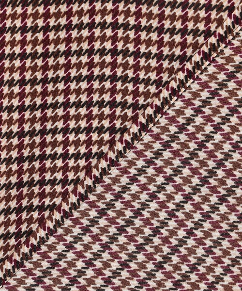 J.PRESS Ladies（J.プレス レディス）の「デシンハウンドトゥースプリント ブラウス（シャツ/ブラウス・レディース・ネイビー系3/ブラウン系3・XS）」の15枚目の写真