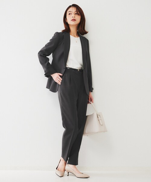 セール】【通勤スーツ】ライトウェイト テーパードパンツ（その他