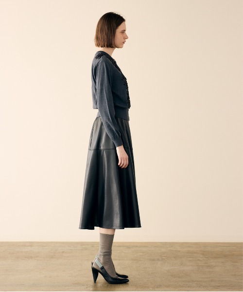 Marilyn Moon（マリリンムーン）の「code embroidery cardigan（カーディガン/ボレロ・レディース・チャコール/レッド/ブラック/オフホワイト・FREE）」の11枚目の写真