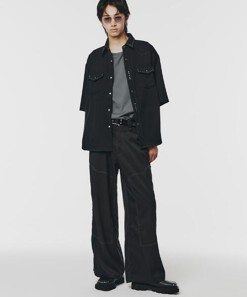 tk.TAKEO KIKUCHI（ティーケータケオキクチ）の「ウェスタンスタッズシャツ（シャツ/ブラウス・メンズ・ブラック/ブラウン系その他・01/02/03）」の5枚目の写真