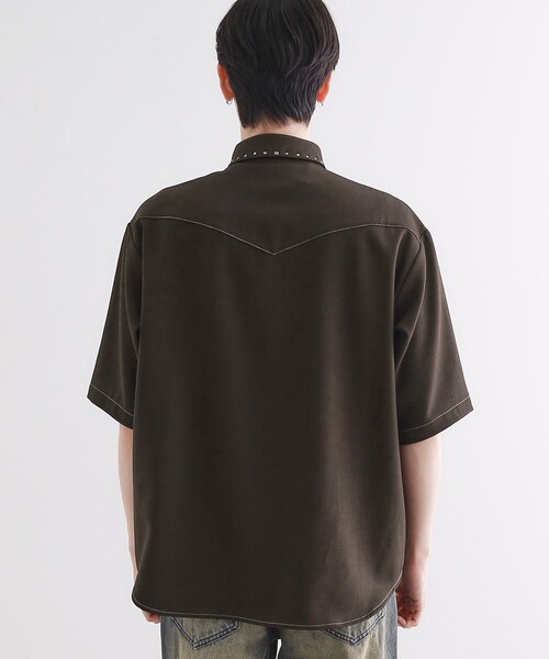tk.TAKEO KIKUCHI（ティーケータケオキクチ）の「ウェスタンスタッズシャツ（シャツ/ブラウス・メンズ・ブラック/ブラウン系その他・01/02/03）」の21枚目の写真