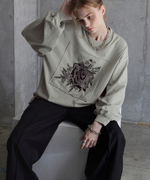 セール】【SERACE】Vintage design loose pigment flower