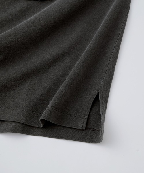 SERACE(セラス)の「【SERACE】Vintage design loose pigment flower embroidery long tee / ヴィンテージデザインルーズピグメントフラワー刺繍ロンT(Tシャツ/カットソー・メンズ・ブラック/ブルー/グレー・S/M/L)」の16枚目の写真