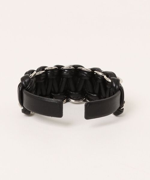 TOGA(トーガ)の「LEATHER BRAID BANGLE(ブレスレット・レディース・ブラック・OS)」の5枚目の写真