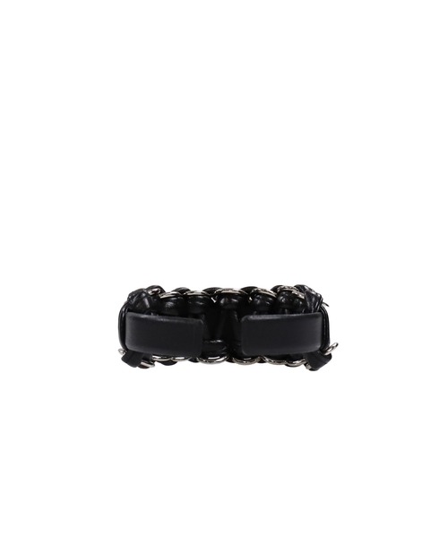 TOGA(トーガ)の「LEATHER BRAID BANGLE(ブレスレット・レディース・ブラック・OS)」の3枚目の写真