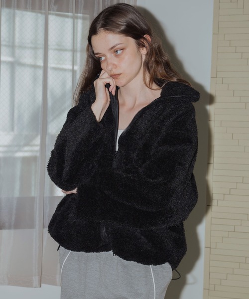 セール】オーバーサイズボアブルゾン（ブルゾン）｜Mili affinity