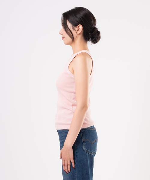 Levi's(リーバイス)の「Levi's/リーバイス エッセンシャル レーサー タンクトップ(タンクトップ・レディース・ピンク・XS/S/M)」の9枚目の写真