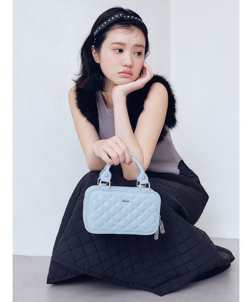 FURFUR(ファーファー)の「エコファースリーブニットトップス(ニット/セーター・レディース・ホワイト/ピンク/チャコールグレー・F)」の15枚目の写真