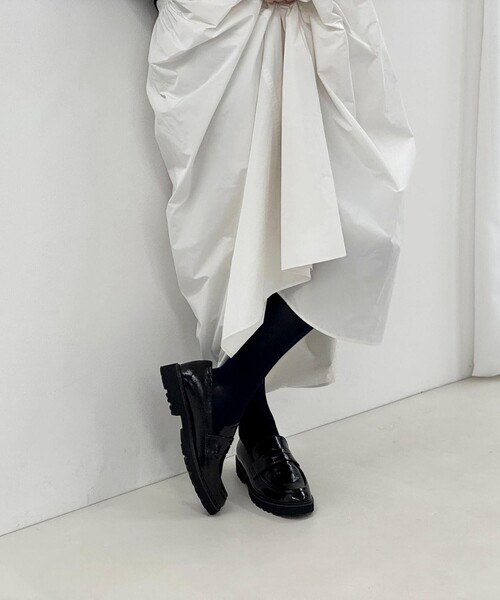 NOLLEY’S（ノーリーズ）の「【nolnol/ノルノル】静電気防止加工コットンタイツ（タイツ/ストッキング・レディース・ブラック/チャコールグレー/ライトグレー/ネイビー・FREE）」の6枚目の写真