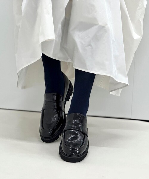 NOLLEY’S（ノーリーズ）の「【nolnol/ノルノル】静電気防止加工コットンタイツ（タイツ/ストッキング・レディース・ブラック/チャコールグレー/ライトグレー/ネイビー・FREE）」の8枚目の写真