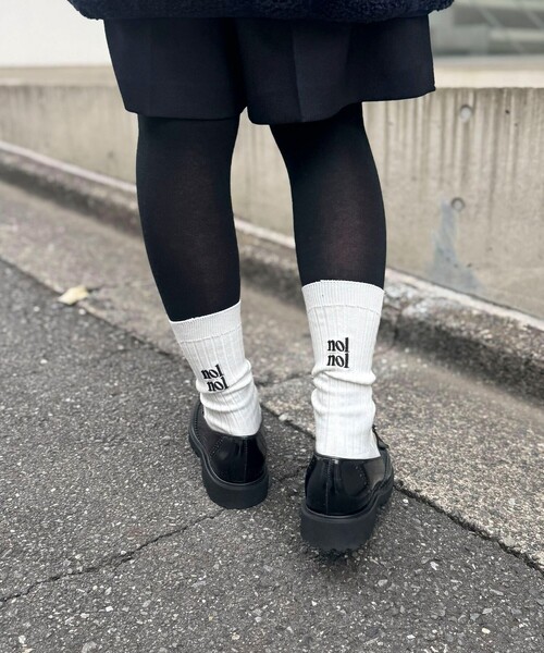 NOLLEY’S（ノーリーズ）の「【nolnol/ノルノル】静電気防止加工コットンタイツ（タイツ/ストッキング・レディース・ブラック/チャコールグレー/ライトグレー/ネイビー・FREE）」の11枚目の写真