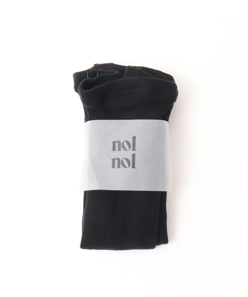 NOLLEY’S（ノーリーズ）の「【nolnol/ノルノル】静電気防止加工コットンタイツ（タイツ/ストッキング・レディース・ブラック/チャコールグレー/ライトグレー/ネイビー・FREE）」の14枚目の写真