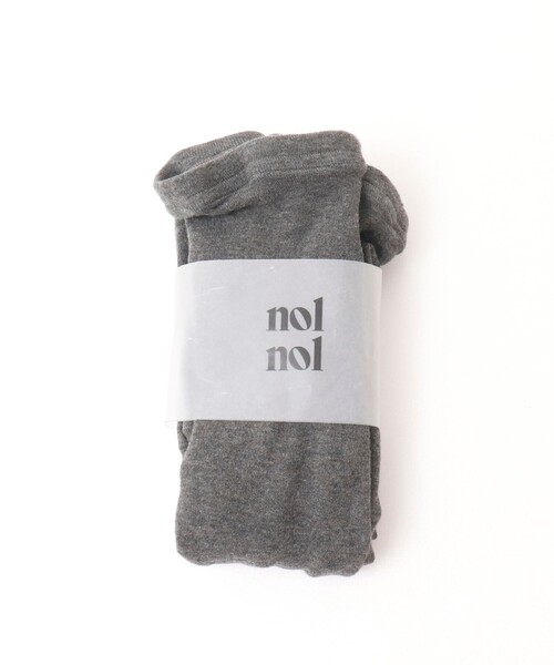 NOLLEY’S（ノーリーズ）の「【nolnol/ノルノル】静電気防止加工コットンタイツ（タイツ/ストッキング・レディース・ブラック/チャコールグレー/ライトグレー/ネイビー・FREE）」の16枚目の写真