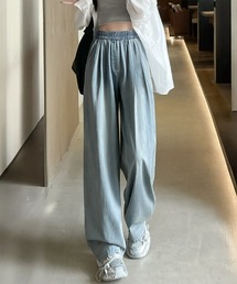blackdia ocean リラクシー ウエストゴムパンツ