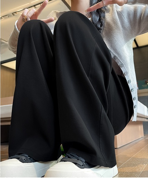 blackdia ocean(ブラックダイヤオーシャン)の「blackdia ocean リラクシー ウエストゴムパンツ(デニムパンツ・レディース・ライトブルー/ホワイト/ブラック・SMALL/MEDIUM)」の12枚目の写真