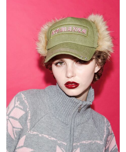 セール】フラップファーハトメキャップ（キャップ）｜jouetie