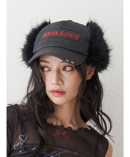 セール】フラップファーハトメキャップ（キャップ）｜jouetie