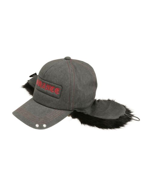 jouetie(ジュエティ)の「フラップファーハトメキャップ(キャップ・レディース・ブラック/カーキ/ブラウン・FREE)」の21枚目の写真