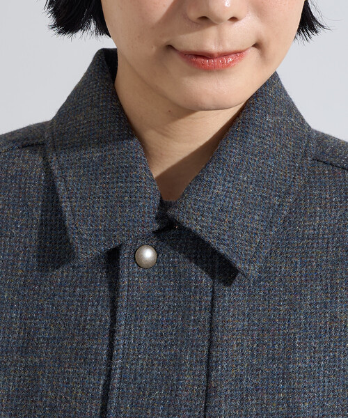 FREAK'S STORE(フリークスストア)の「English Wool 襟付きブルゾン/イングリッシュウール ジャケット(ブルゾン・レディース・ベージュ/ブラウン/オリーブ・フリ-)」の22枚目の写真