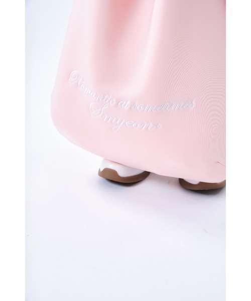 Soft embroidery shoulder bag/ソフトタッチ刺繍ショルダーバッグ