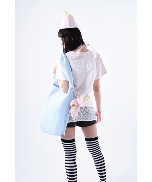 Smyeon（スミョン）の「Soft embroidery shoulder bag/ソフトタッチ